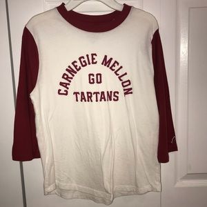 Carnegie Mellon 3/4 Sleeve
